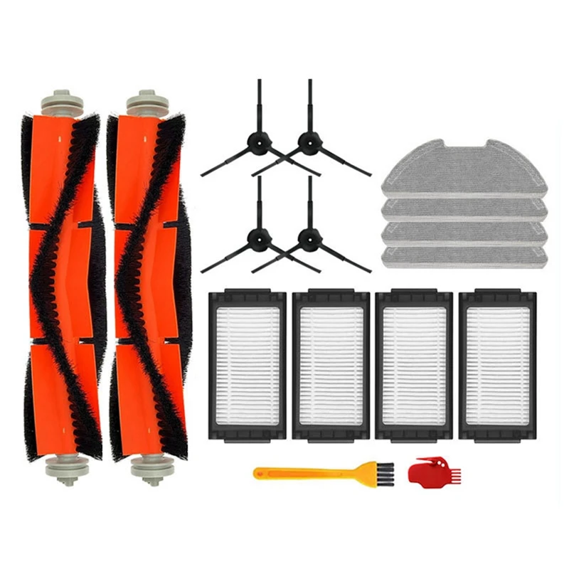 

Насадка для робота-пылесоса Xiaomi Mijia Mi Pro MJSTS1, основная боковая щетка, Hepa фильтр, насадка на швабру, пылесосы, Сменные аксессуары