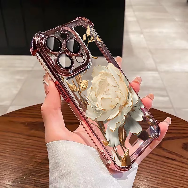 Japanese Waves Design Shockproof Phone Case
