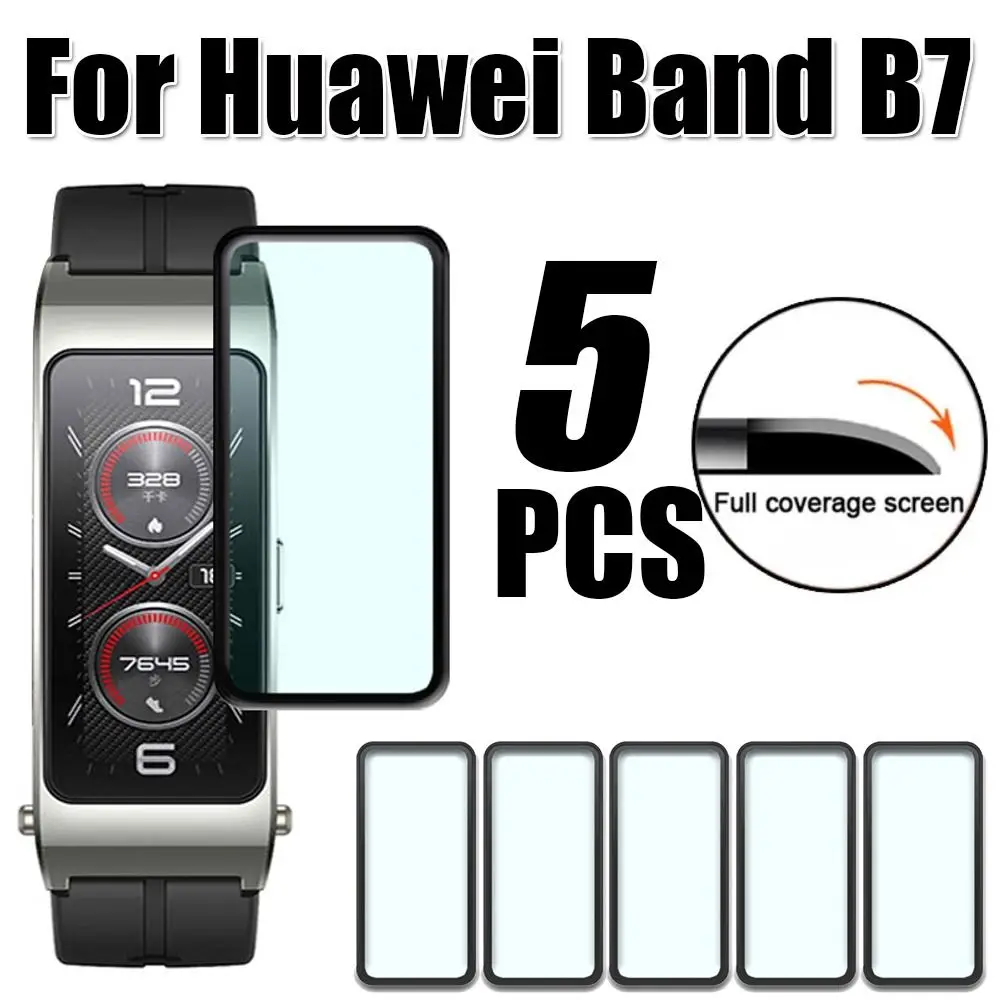 REY Pack 6X Pellicola salvaschermo per Huawei Band 6 - HUAWEI BAND 7 - HONOR BAN