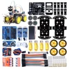 4WD Smart Robot Car Starter Kit For Arduino Programming Project STEM Education Complete Upgrade Uno R3 Board Robot Kit +e-Manual 6