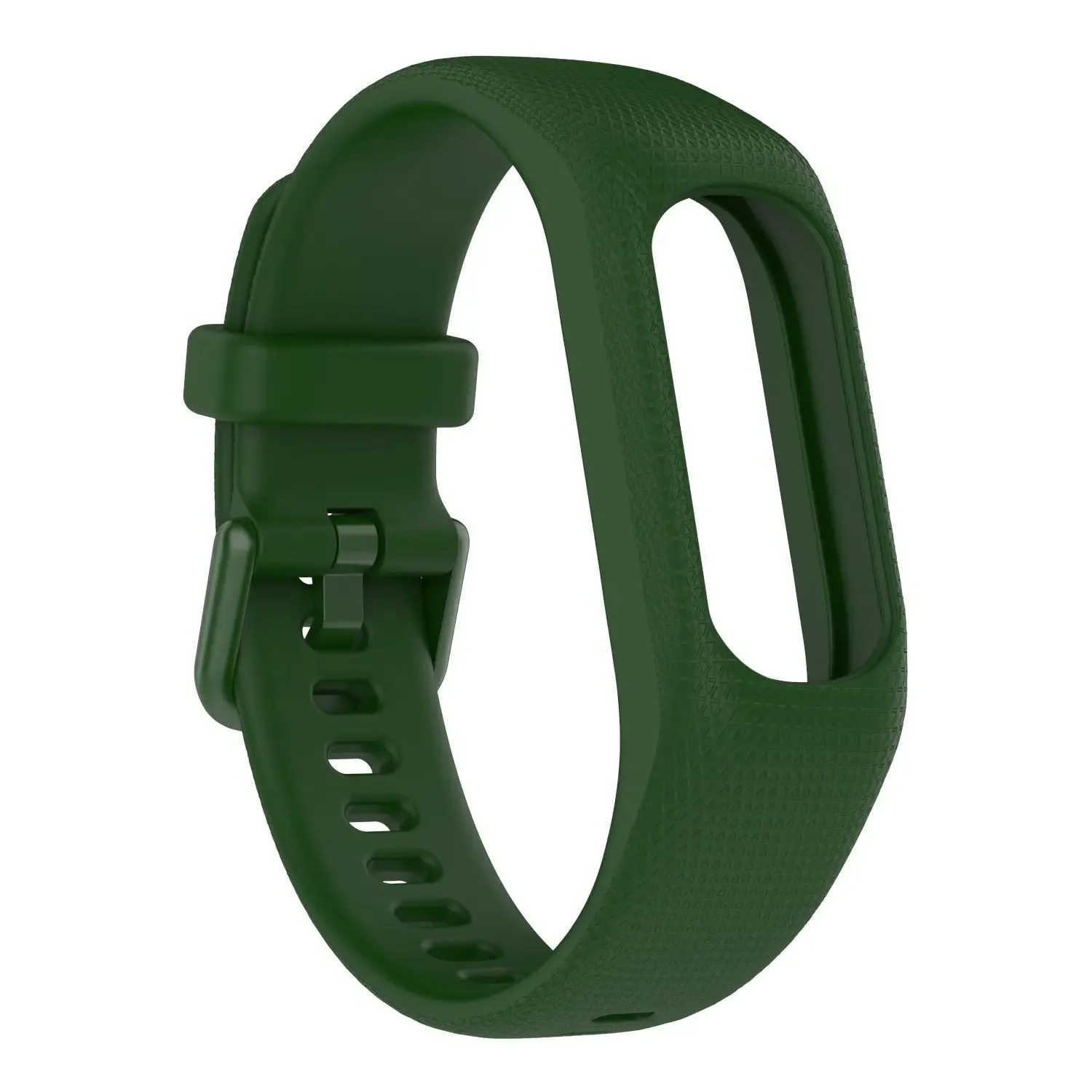 3 Cinturini In Silicone Morbido Per Garmin Vivosmart 5 - Ricambio Con Fibbia Metallica - Taglia Unica (5.8-8.5 Pollici)