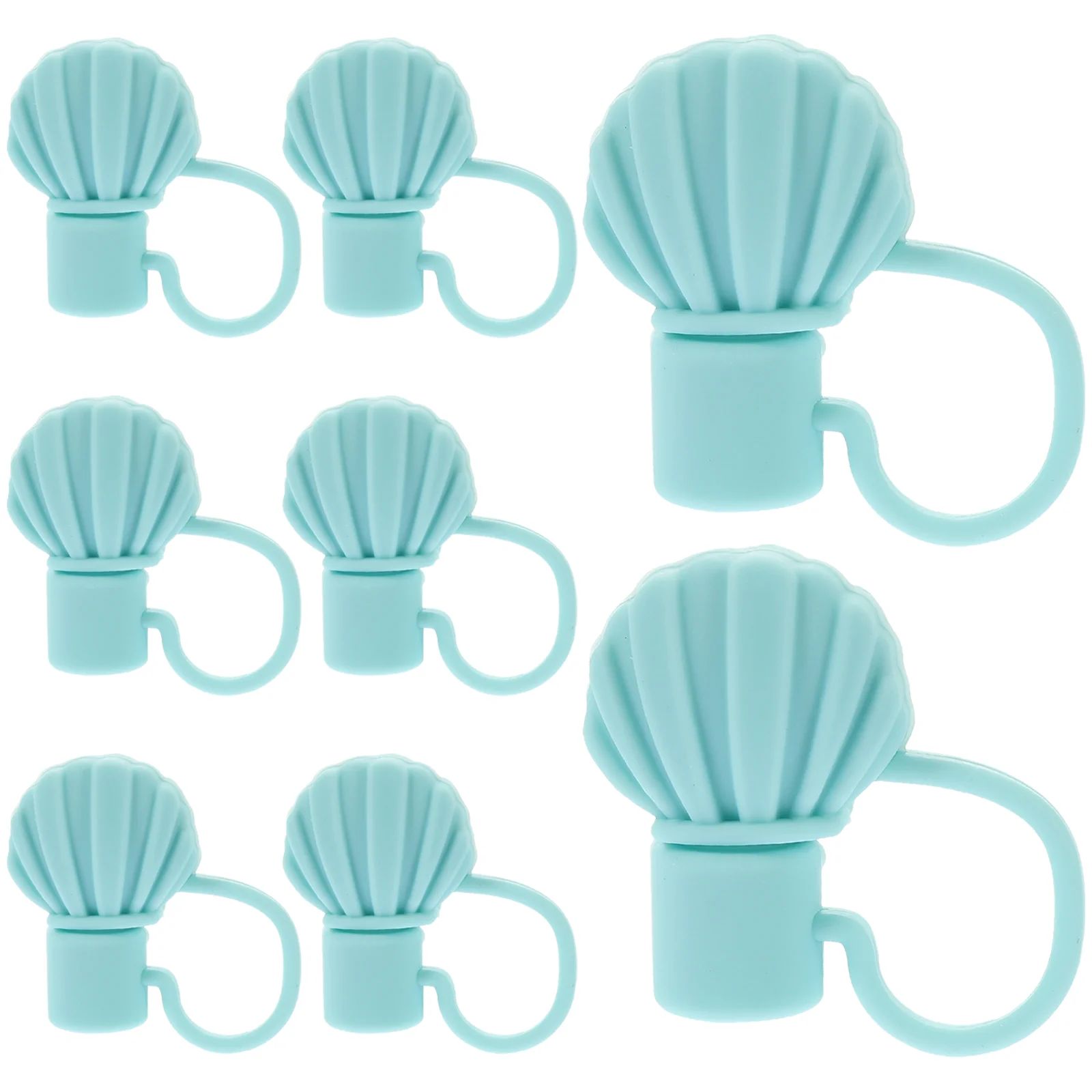 8 Pcs Straw Plug Dust Tumbler Insulated Toppers Lids Cap Wrapped Straws Covers for Tumblers