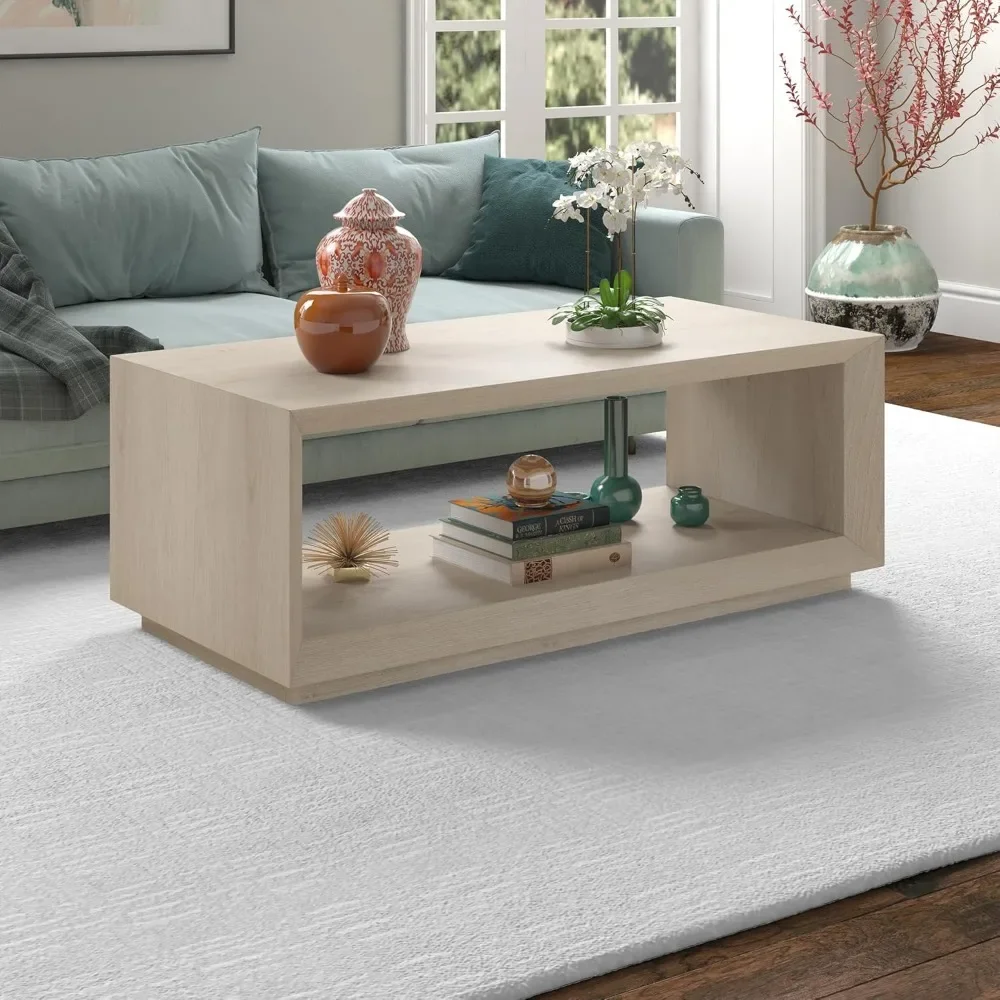 Coffee Table, 48" Wide, White 6