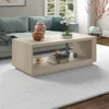 Coffee Table, 48" Wide, White 6