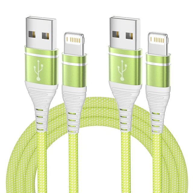 Premium MFI Certified Nylon Braided Lightning Fast Charging Cable