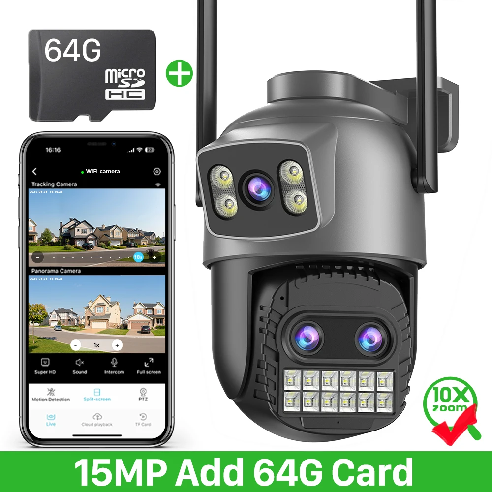 15MP Add 64G Card