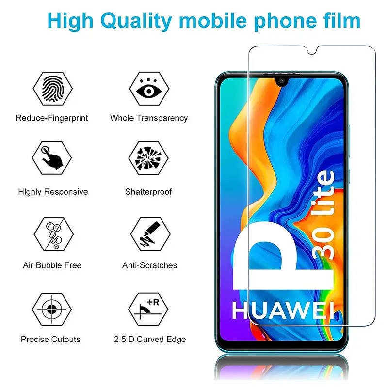Premium 4-Pack Tempered Glass Screen Protector Set