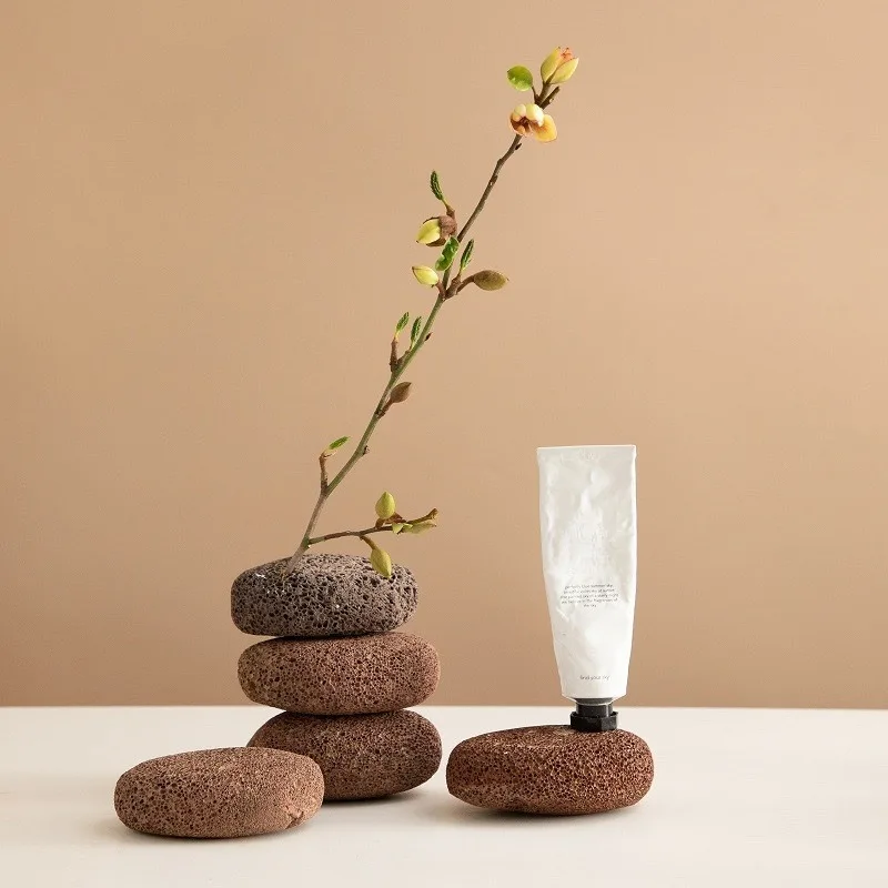 Ins Simple Photo Studio Puntelli Rock Stone Photography Display Decor Ornaments Pietra Per Aromaterapia