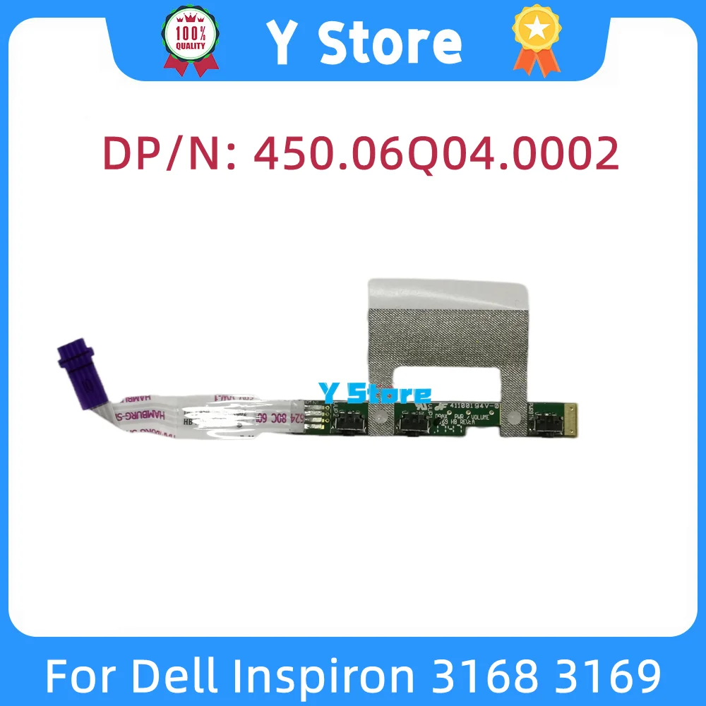 

Y Store New Original FOR DELL INSPIRON 3168 3169 SERIES POWER BUTTON BOARD 450.06Q04.0002 Fast Ship