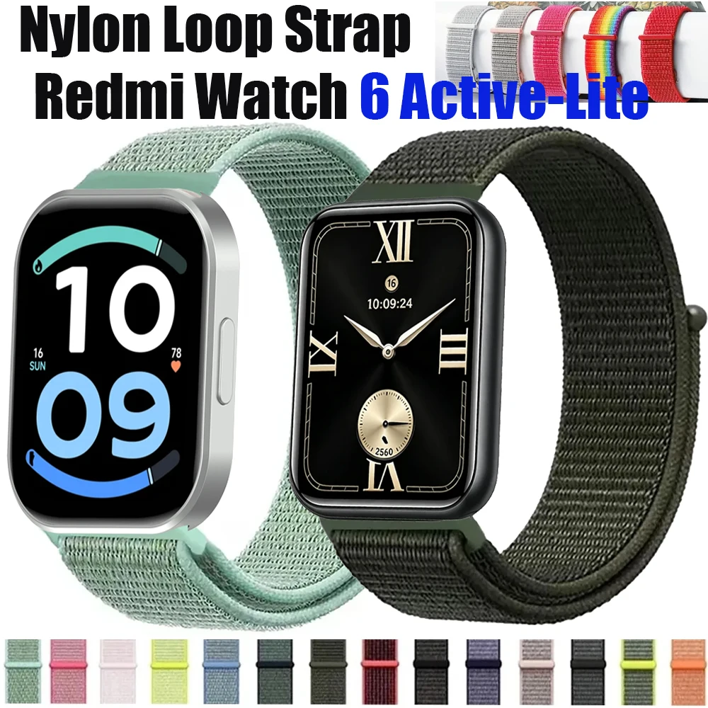 Fashionable and Durable Nylon Loop Strap - Comfortable Wristband for Smartwatches
