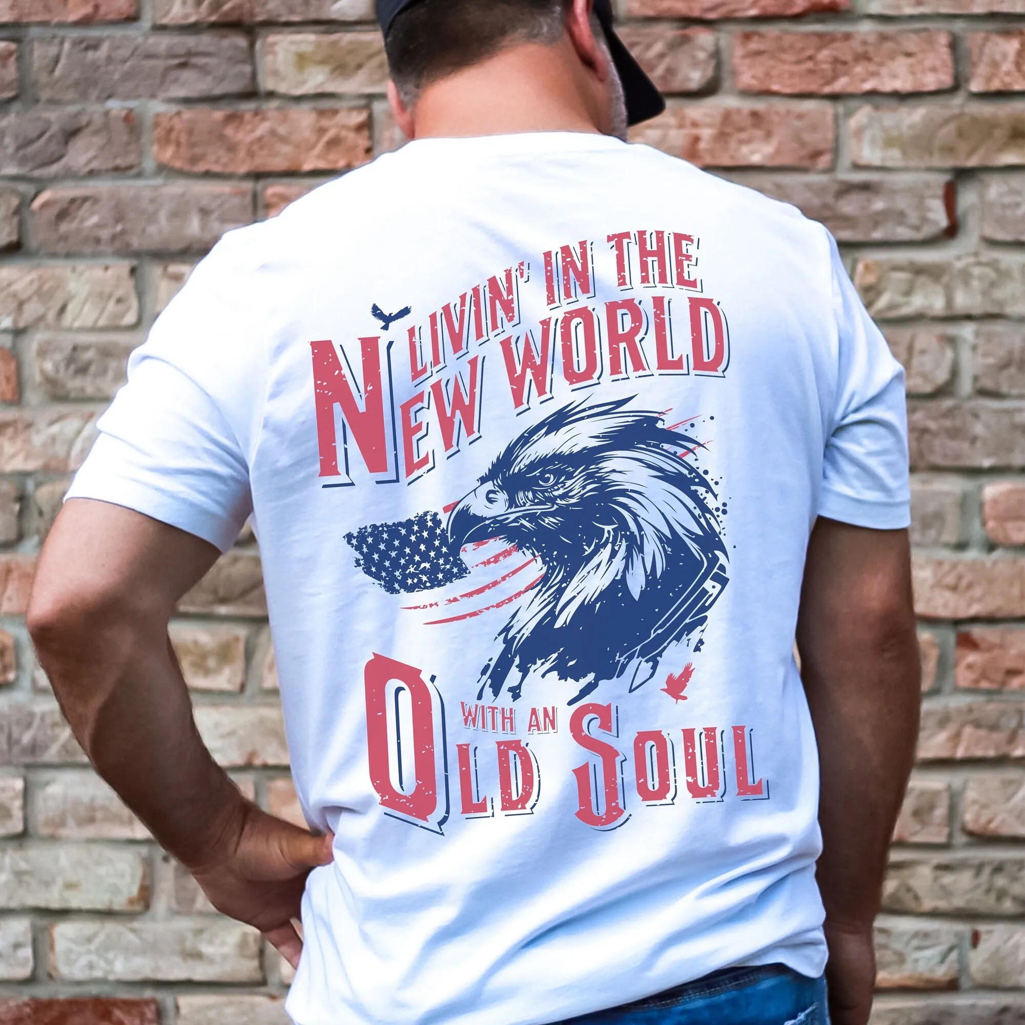 Rich Men North Of Byrd T Shirt Country Music Living In The New World Con Una Vecchia Anima Oliver Anthony Blue Collar Inno