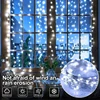 USB Remote Control 8-function Copper Curtain Light String LED Christmas Decoration Courtyard Bedroom Atmosphere Colorful Lights 6