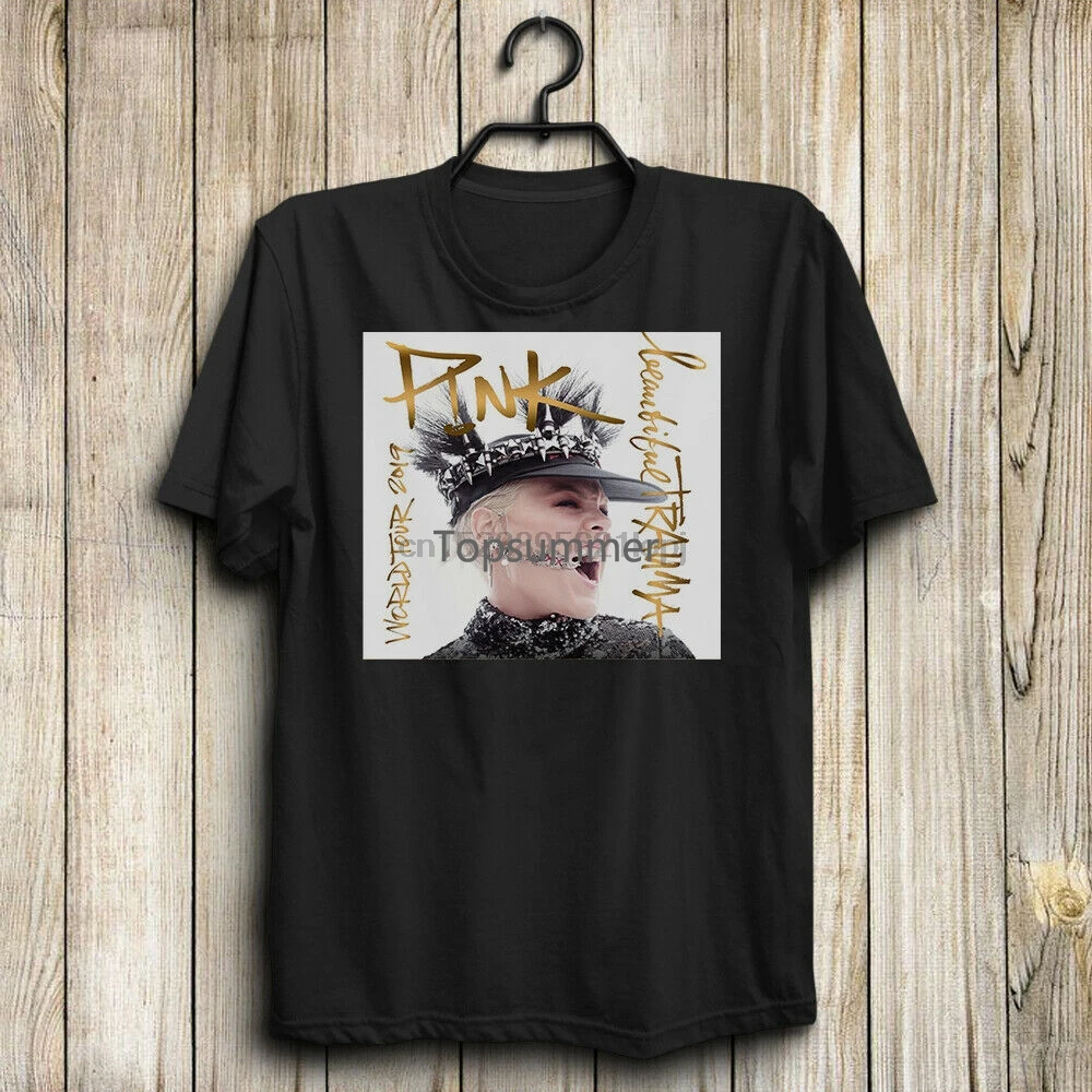

Pink P!Nk Singer Beautiful Trauma World Tour 2019 Us Shirt Size S To 4Xl