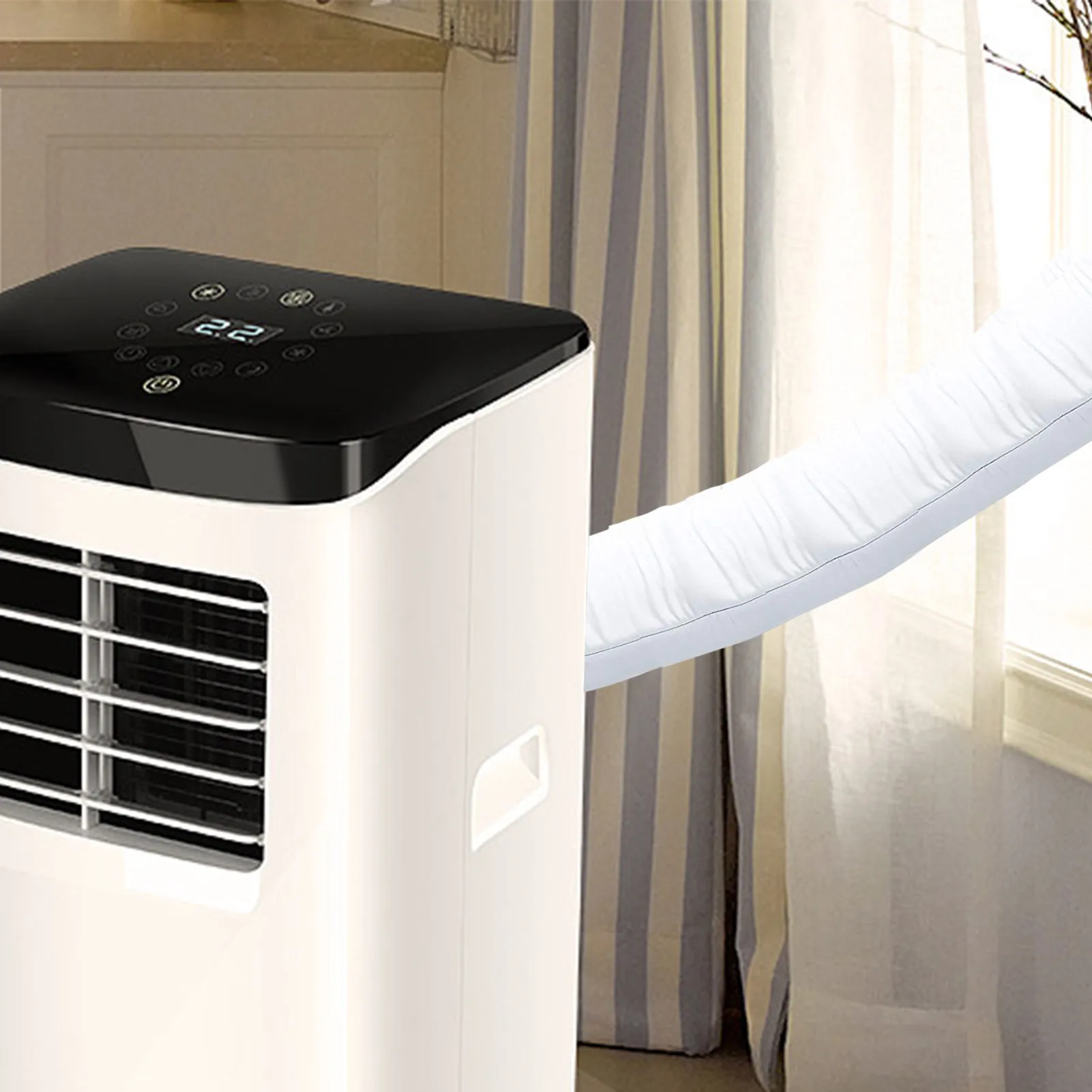 

Универсальная Изолированная крышка шланга для портативного кондиционера Пыленепроницаемая наружная Защита от солнца для шланга кондиционера