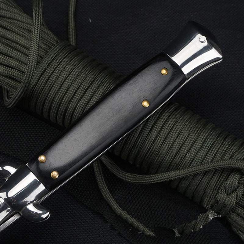11' de la Mafia italiana Akc Padrino Stiletto navaja automática de alta  calidad - China Akc, cuchillo
