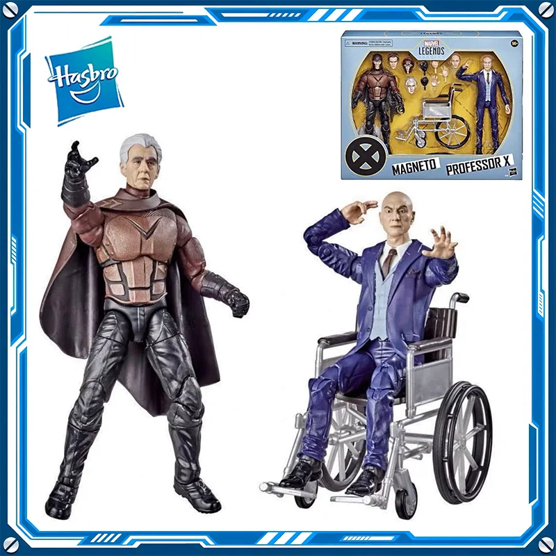 

Мужские фигурки героев мультфильма Marvel Legends X-мужские магниты, профессор X 6 дюймов, ПВХ фигурки героев аниме, модели игрушек