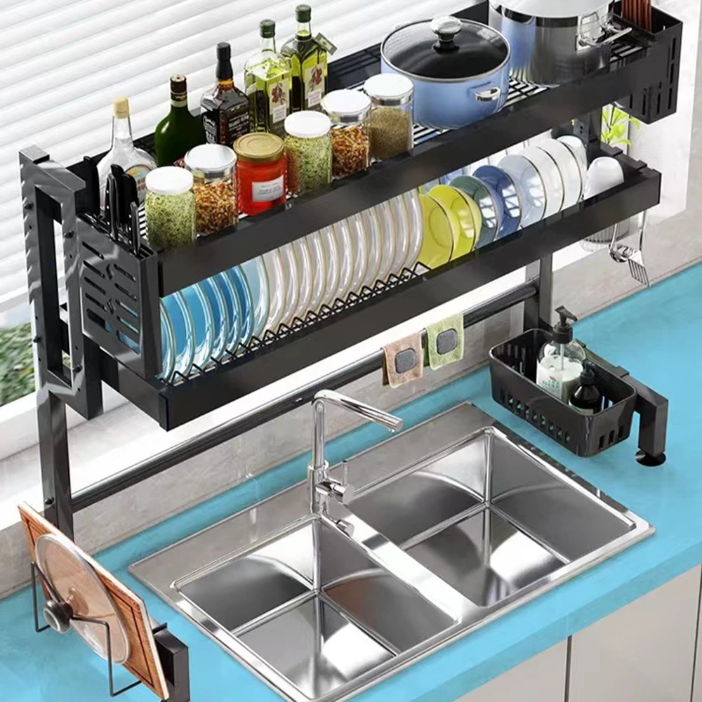 Dish Drying Rack Kitchen Storage Cabinet Over The Sink Dish Drying Rack Kitchen Storage Cabinet