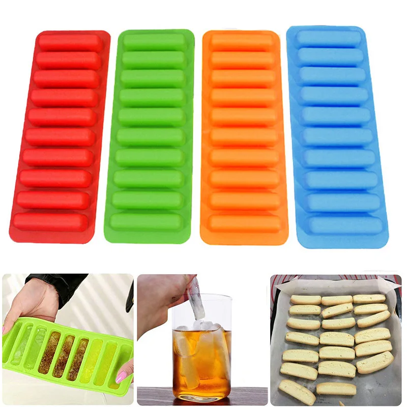 Summer Artifact Silicone Ice Cube Tray Mold Ice Mould Fits For Water Bottle  Ice Cream Markers Tools