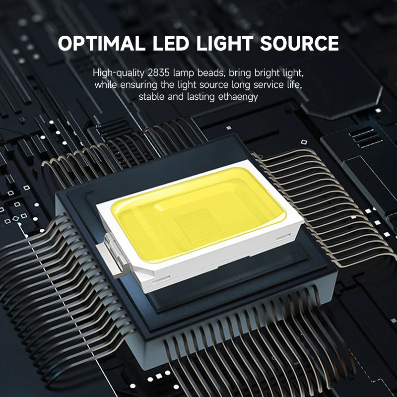 60LEDs Wall-mounted Emergency Light 2 Modes Dimmable Outdoor Portable Camping Light Multifunctional Lamp for Power Failure