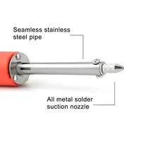 220V 30W Electric Soldering Sucker Vacuum Desoldering Pump Tin Remover Tool Cogfs Removal of Waste Tin - Image 2