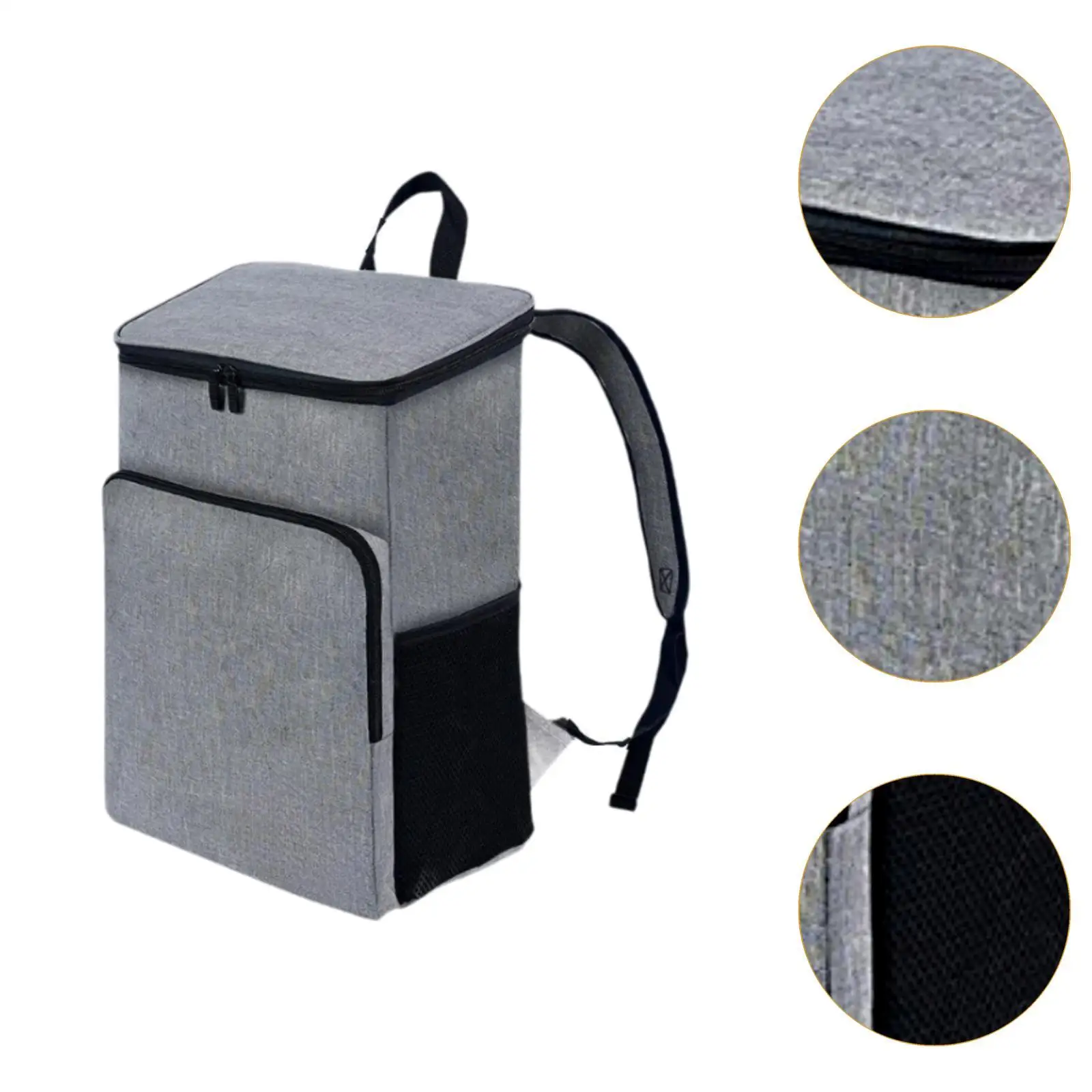 Backpack Cooler, Insulated Cooler Rucksack, Lunch Cooler, Rucksack, Thermal Bag Cooler Bag for Men Women Hiking Traveling