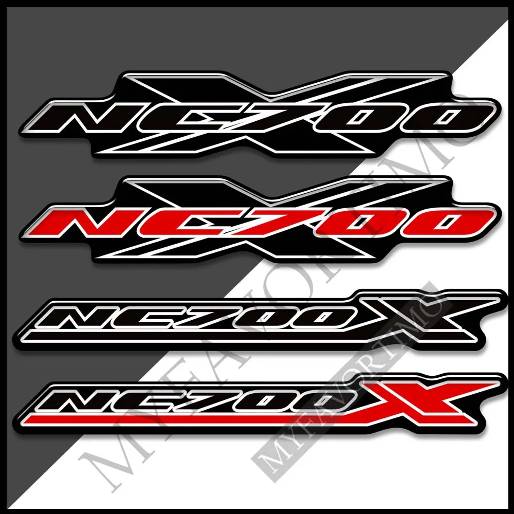 For Honda NC700 NC700X Tank Pad Fuel Oil Kit Knee Protector Fairing Emblem Badge Logo Helmet Stickers Motorcycle Decals  NC700 X