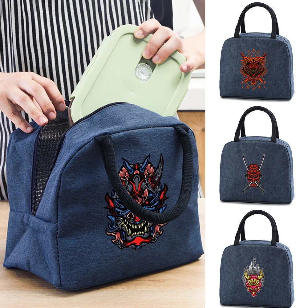 

Good Quality Monster Print Lunch Bags Travel or Office Food Cooler Bags Leisure Tote Thermal Insulation Covers Thermal Handbags
