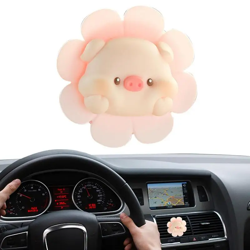 

Автомобильный освежитель воздуха, клипса на вентиляционное отверстие, освежитель в форме свиньи для выхода воздуха, Ароматический диффузор для ароматерапии, диффузор для эфирного масла