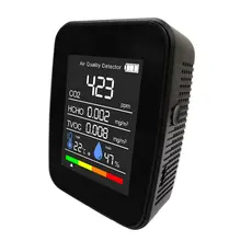

ZN-AZ-CD02 Air Quality Detector 5-in-1 Carbon Dioxide Detector Gas Concentration Color Screen Smart Digital Air Quality Tester