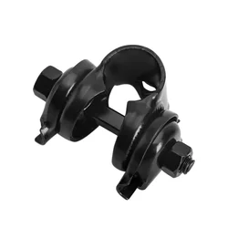 Universal Quick Release Bike Seatpost Adapter and Saddle Mount Clamp (Black)