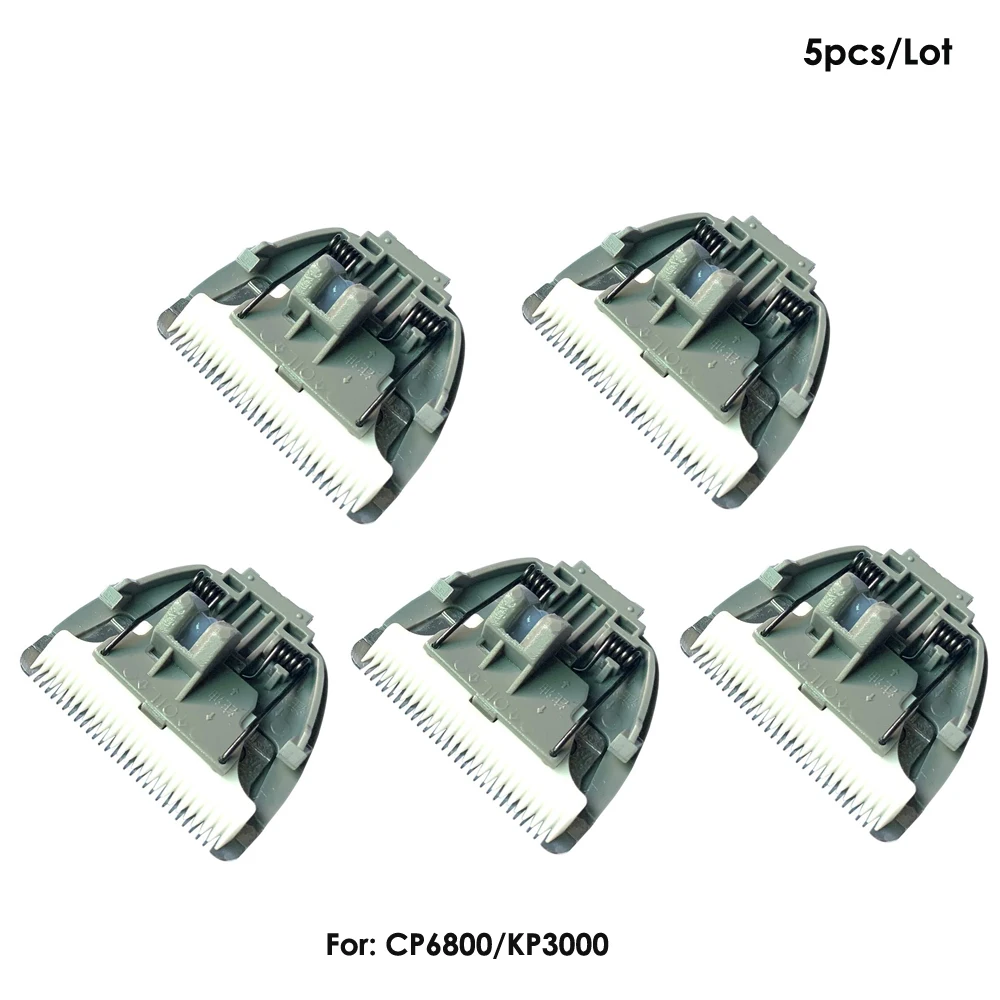 5Pcs/Lot Ceramic Blade Knife Cutter Head for Codos CP6800 Replacement Blade for CP 6800 KP3000 Pet Trimmer Clipper Spare Parts
