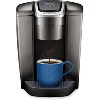 K-Elite Single-Serve K-Cup Pod Coffee Maker, Brushed Slate, 12 oz. Brew Size 1