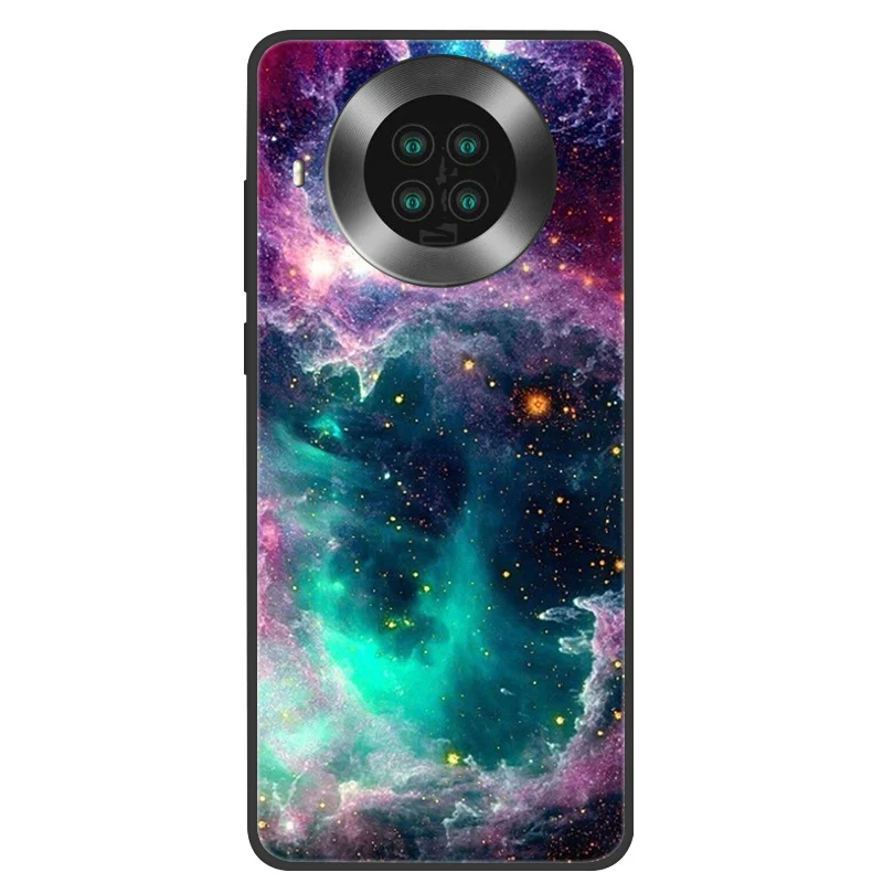 Silicone Cat Painted Soft Black Cover - Protective TPU Case