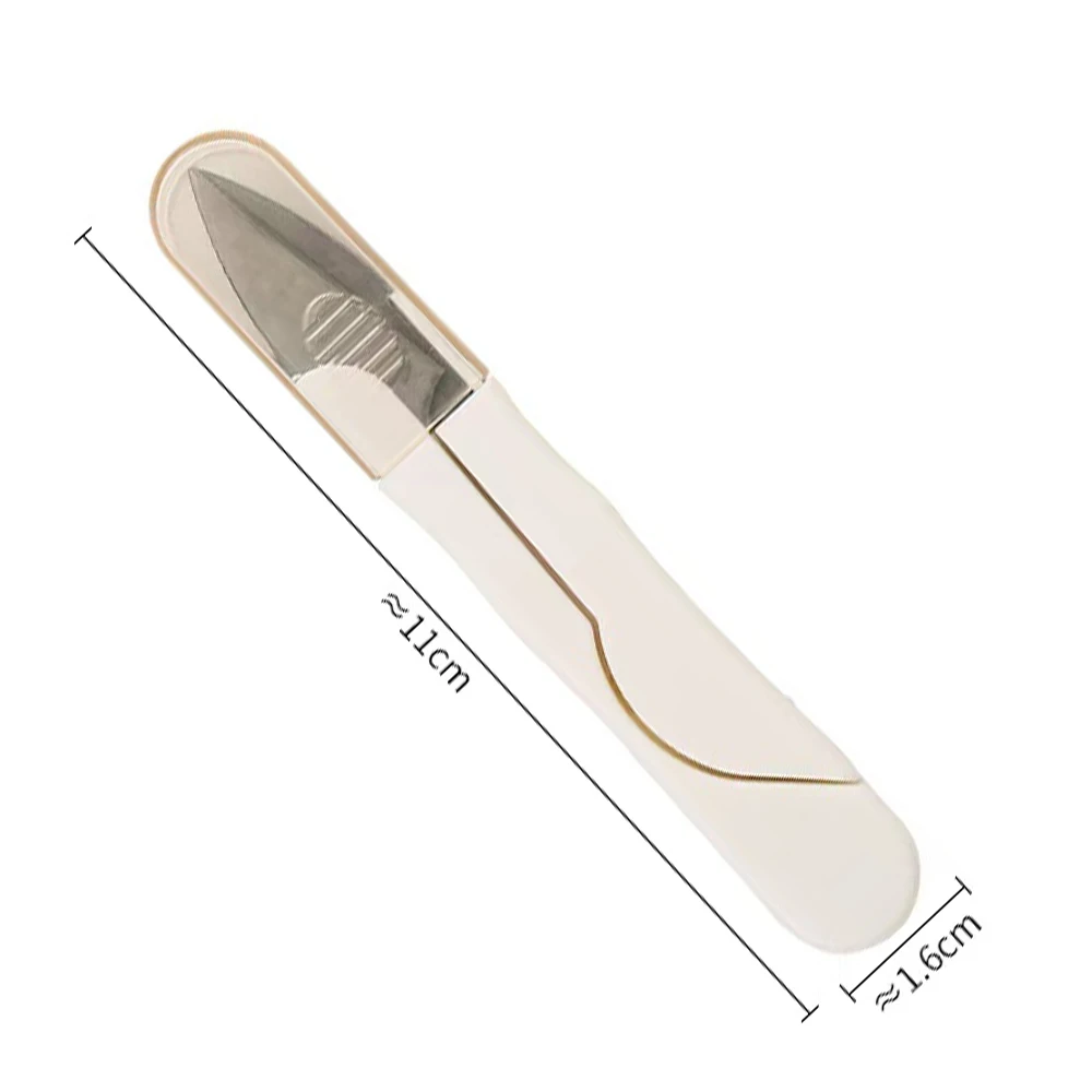 녹 방지 실 가위 재단 가위 전문가용 재봉 가위 금속 블레이드 니퍼 U자형 클리퍼 DIY 바느질 도구