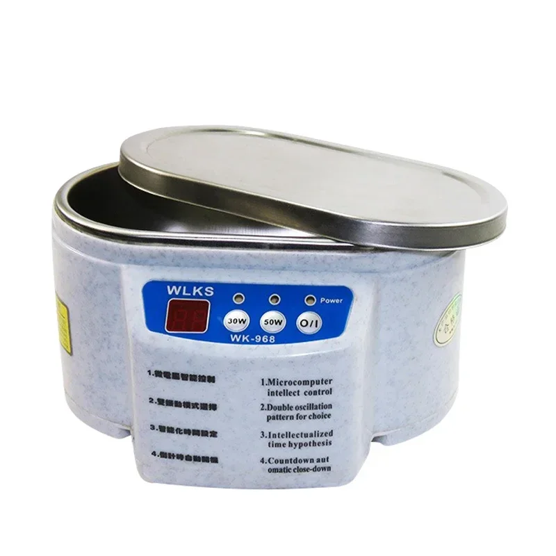 30/50W Ultrasonic Cleaner Sonicator Bath 40Khz Degas For Home Watches Contact Lens Glasses Cleaner Machine Teeth Makeup Razor 4