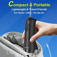 เครื่องทำความสะอาดช่องปากไร้สาย Dr.Yadent YD06 WaterFlosser ความจุ 300 มล. แบบพกพา ชาร์จเร็วด้วย USB-C หัวฉีดน้ำ 7 แบบ 4 โหมด กันน้ำระดับ IPX7 5