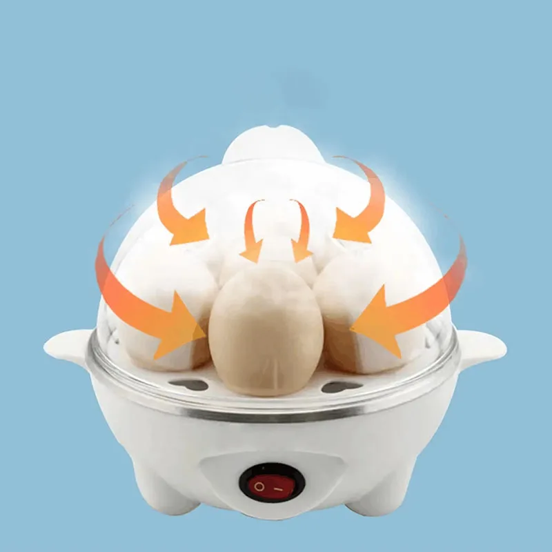 2025 Mini multi-functional double-layer steamed corn and egg steamer for lazy people at home, breakfast artifact egg cooker 3
