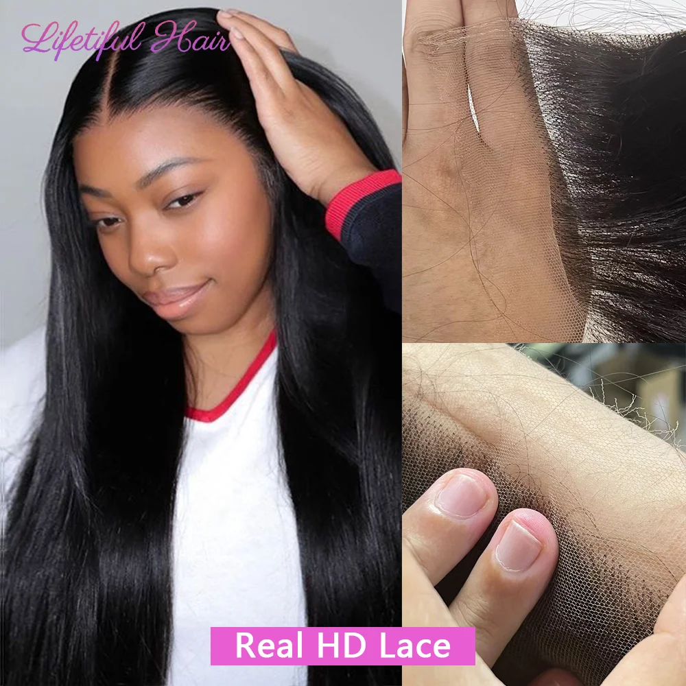 Real Hd Lace Closure 4x4 5x5 13x4 13x6 Hd Lace Frontal Only Melt All Skins Straight 100% Human Hair Frontal Raw Vietnamese human hair closure