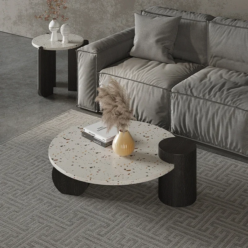 Nordic Round Coffee Table Modern Minimalist Luxury Kitchen Coffee Table Designer Living Room Articulos Para El Hogar Home Decor