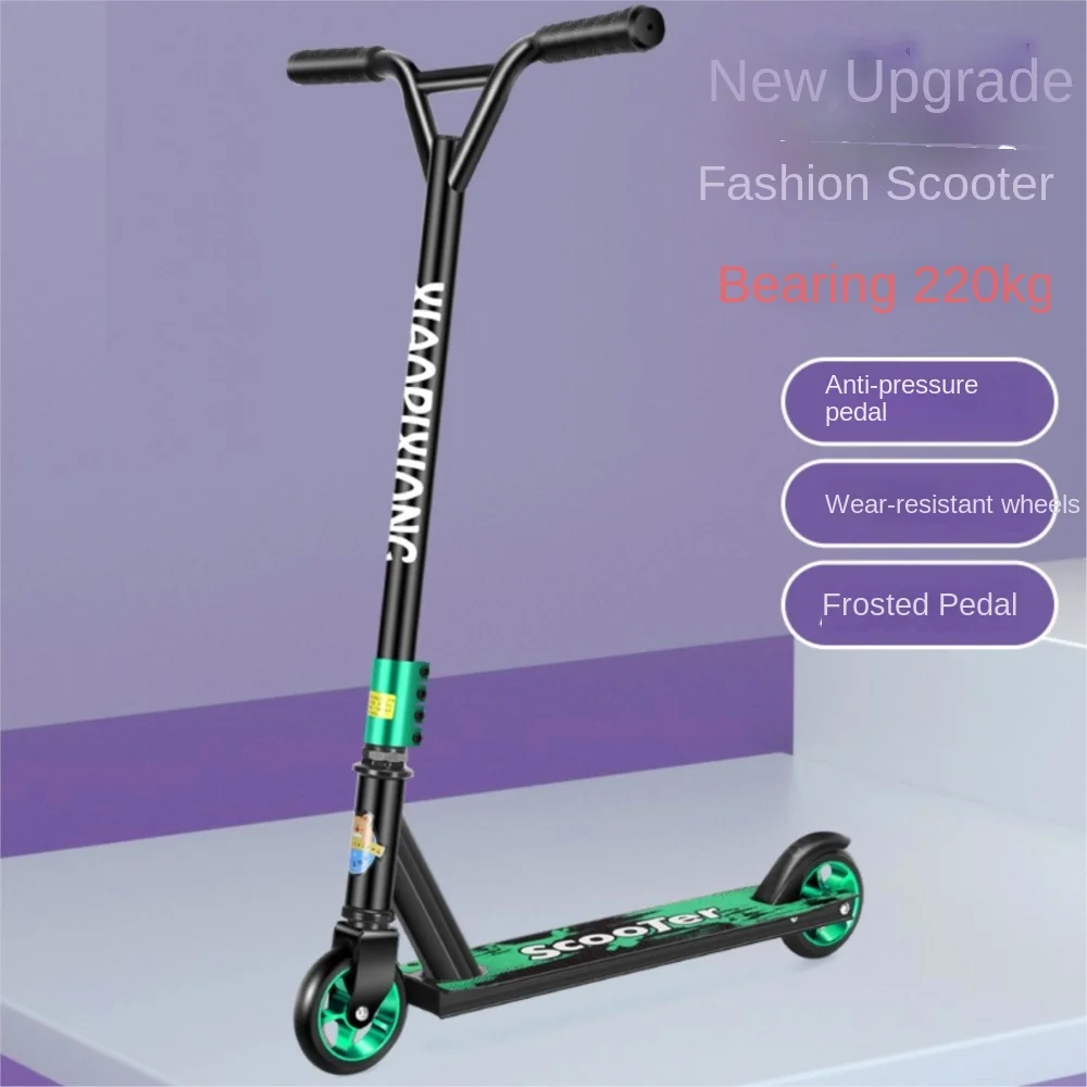 Scooter All Aluminum Material Lightweight Durable Soft Rubber Grip Stable Foot Brake