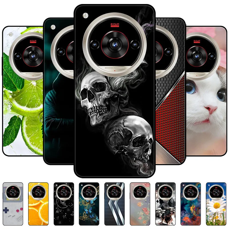 ZTE Nubia Focus 2 Ultra Cool Wolf Lion Silicone Soft TPU Back Cover Case