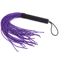 50CM Nylon Rope Braid Tassels Horse Whip,HorseRiding Equestrian Training Whip 1
