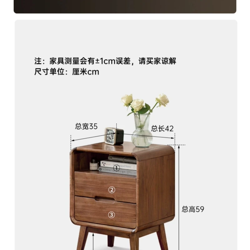 Furniture Home Bedroom Bedside Room Dressers De Lit Bluetooth Speakers Wood Night Table De Chevet Nightstands Cheap Lsy