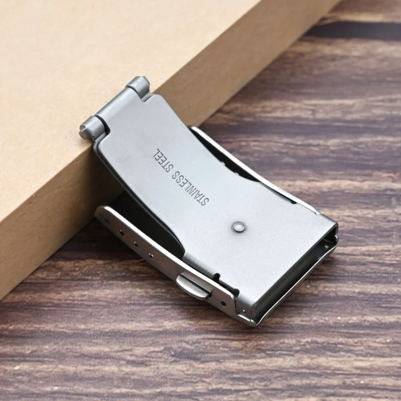 Premium Stainless Steel Folding Watch Clasp - Universal Strap Accessory