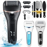 Rechargeable Electric Foot File Callus Remover Machine Pedicure Device Foot Care Tools Feet For Heels Remove Dead Skin black 1