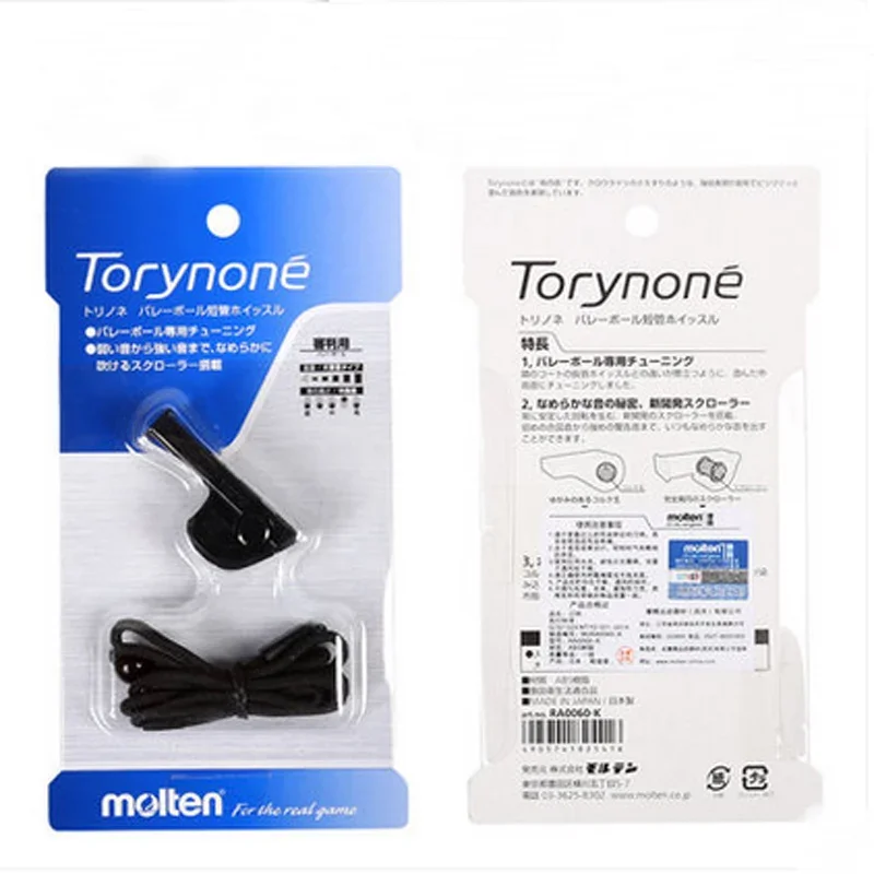 New Japanese Molten RA1060 Resin Whistle Volleyball BasketballFootball Referee Coach Easy to Wash Sanitary Equip With Lanyard