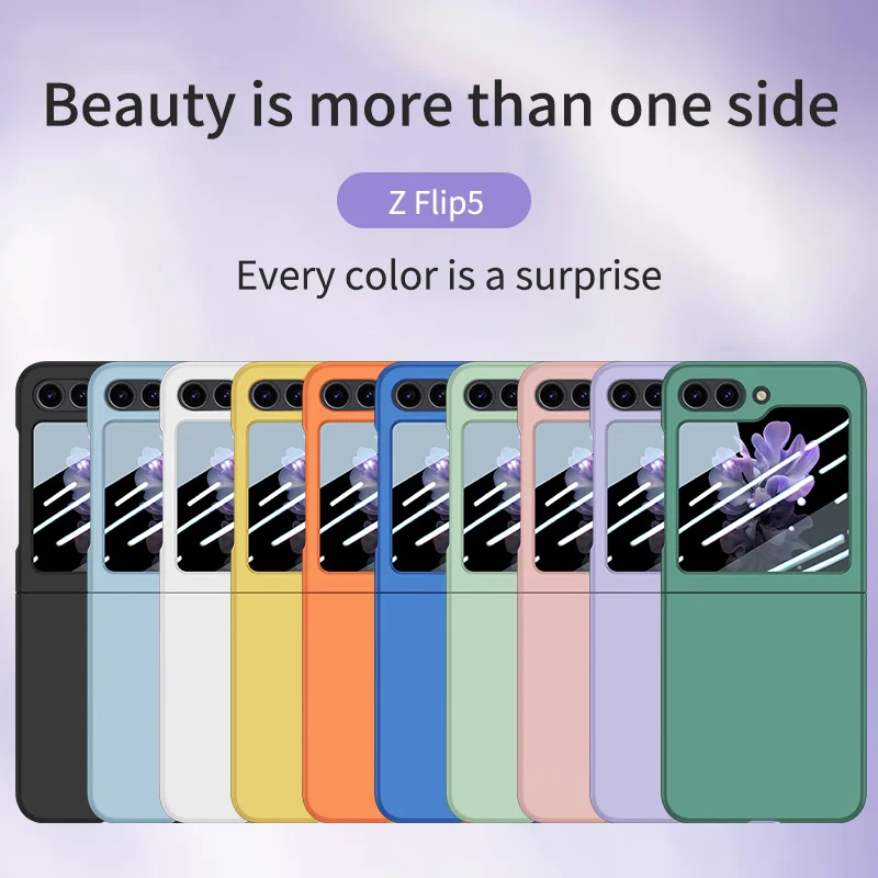 TIANYUE Custodia rigida in PC per Nothing Phone (2a), sottile, antigraffio, antiurto, argento