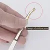 Eyebrow Trimming Clip Eyebrow Pliers Tool Eyebrow Clip Stainless Steel Clip Eyelash Double Eyelid Tweezers Slant Makeup Tool 3