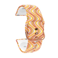 Camo Soft Silicone Wristband Replacement Strap for Huawei Watch Fit (6)