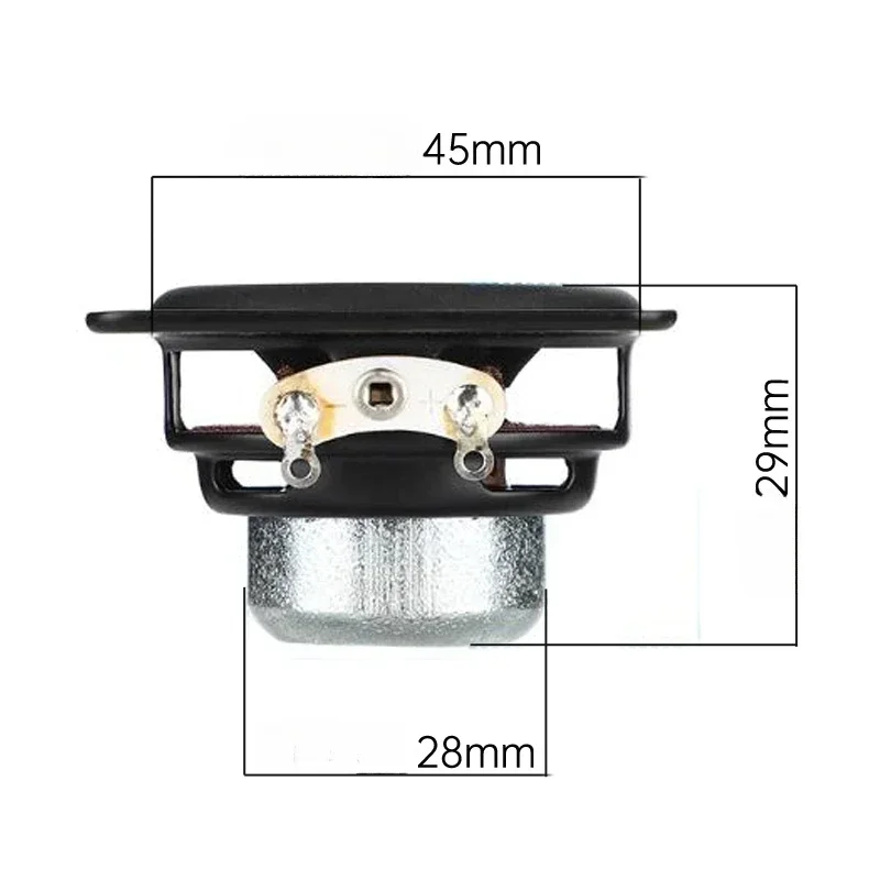 52MM Mini Full Range Auido Speaker 4 Ohm 10W Neodymium Home Music 2 Inch Bass Loudspeaker DIY Bluetooth Sound Box 2Pcs mini bluetooth speaker audio speaker